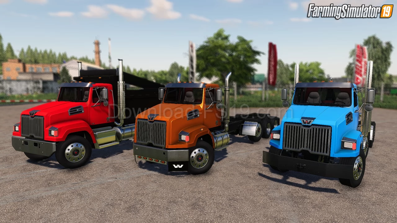 Western Star 4700 Truck v2.0 Edit By AJ Deere for FS19