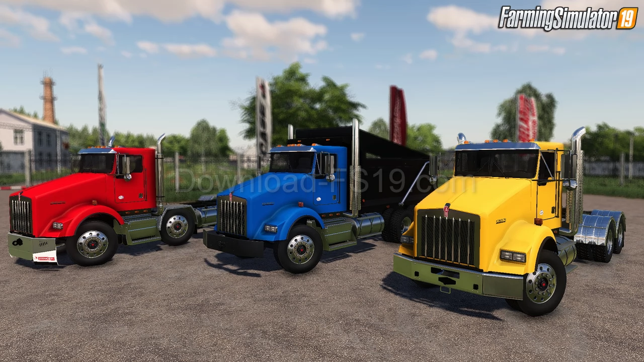 Kenworth T800 Truck v4.0 Edit by AJ Deere for FS19