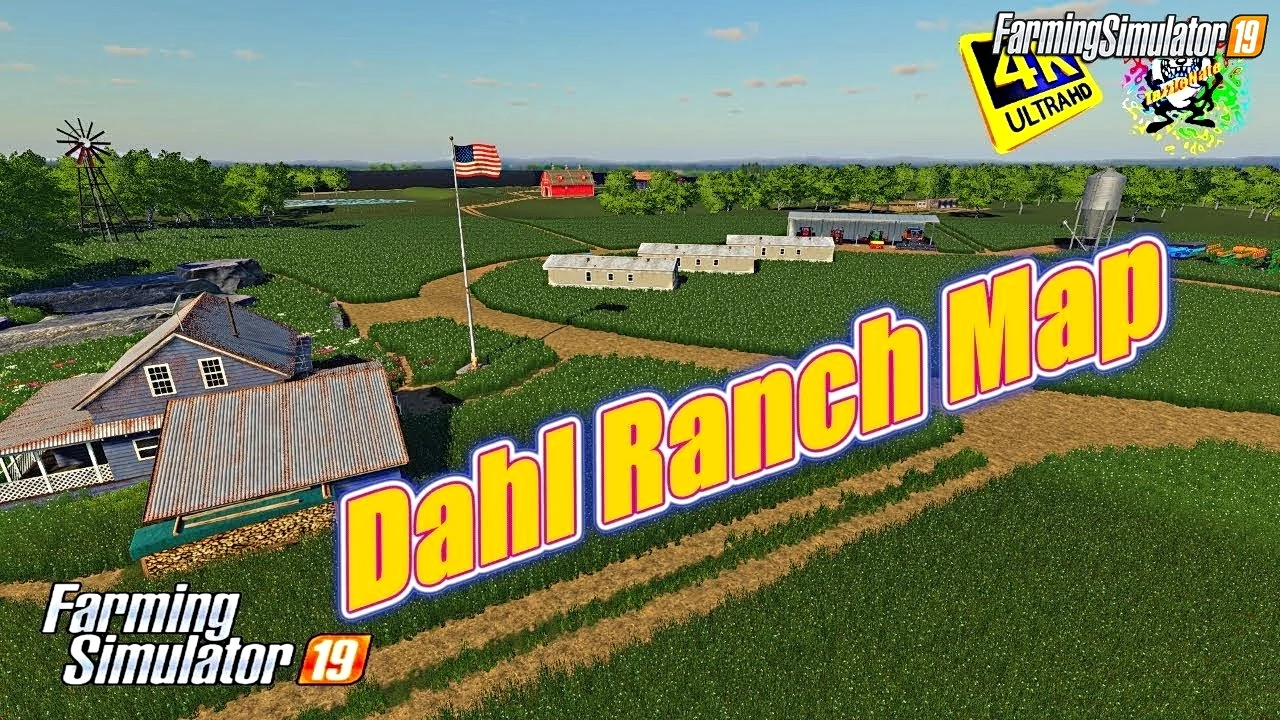 Dahl Ranch Map v1.1 for FS19