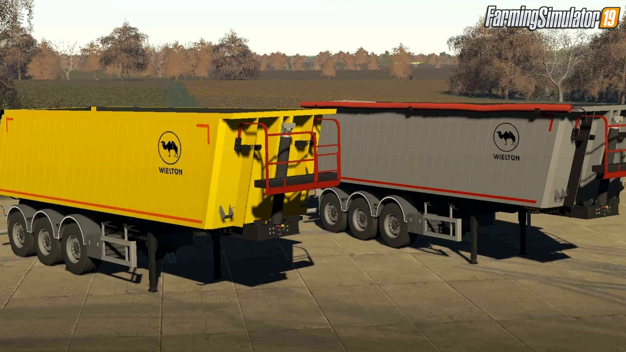 Wielton Master Pack Trailers v1.0 for FS19