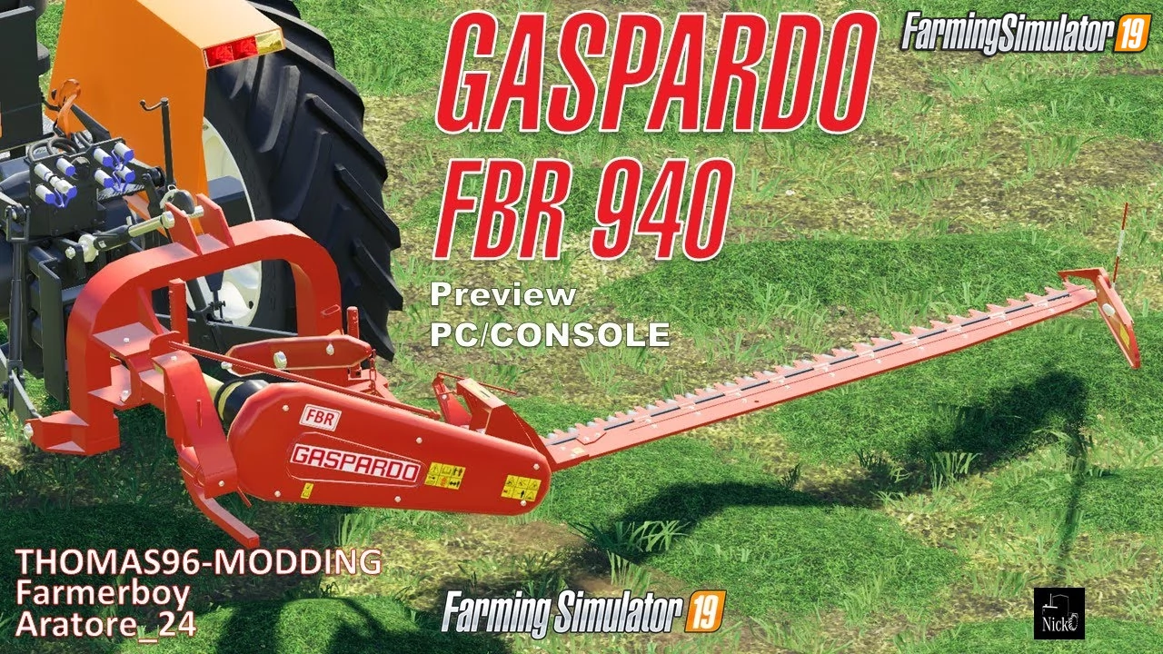 Gaspardo FBR 940 v1.0 for FS19