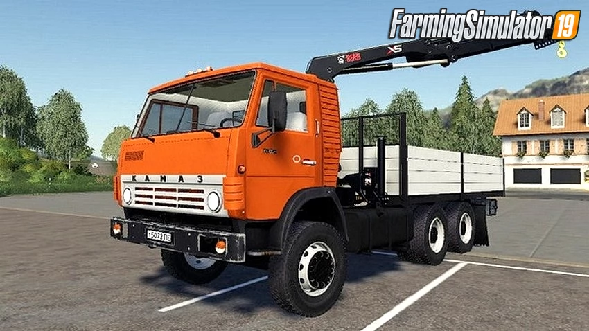 KamAZ 55102 Manipulator v1.1 for FS19