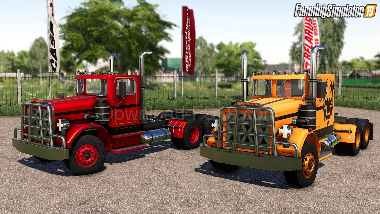 VStRuk Revolution Truck v1.0.1 for FS19