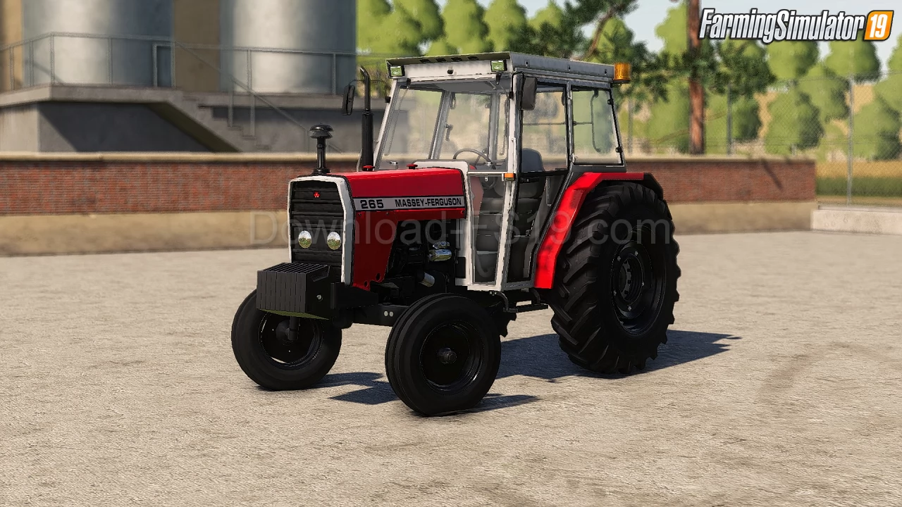 Massey Ferguson 265 Tractor v1.3 for FS19