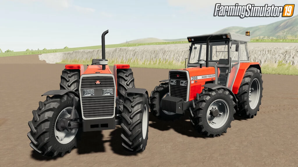 Massey Ferguson 398 Tractor v1.2 for FS19