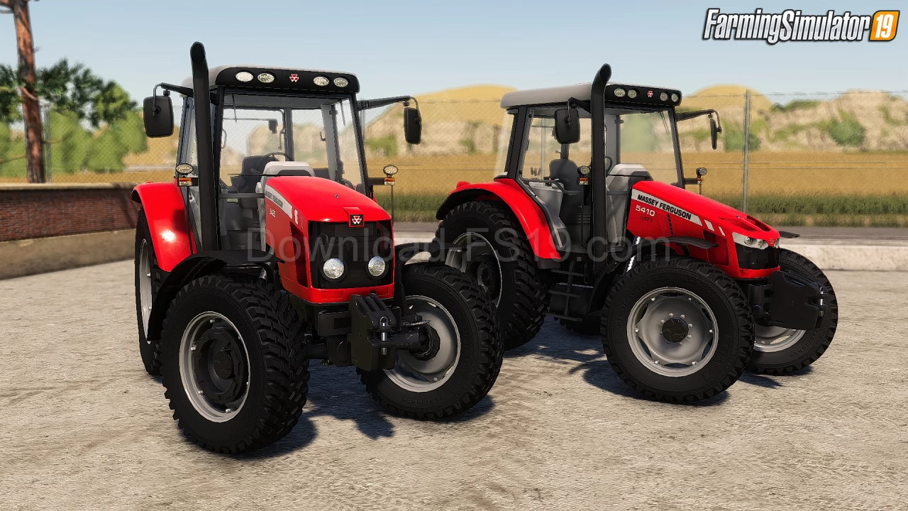 Massey Ferguson 5400 Pack Tractors v1.0.1 for FS19