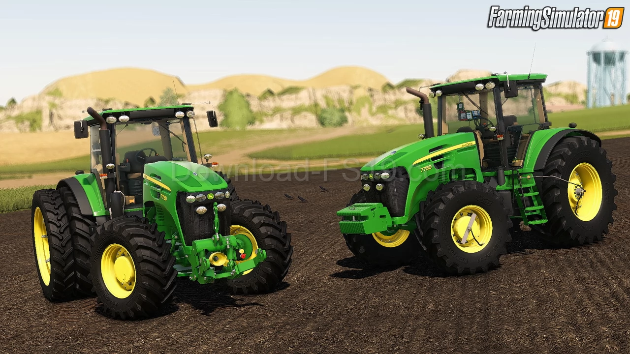 Tractor John Deere 7030 Series v4.0 for FS19