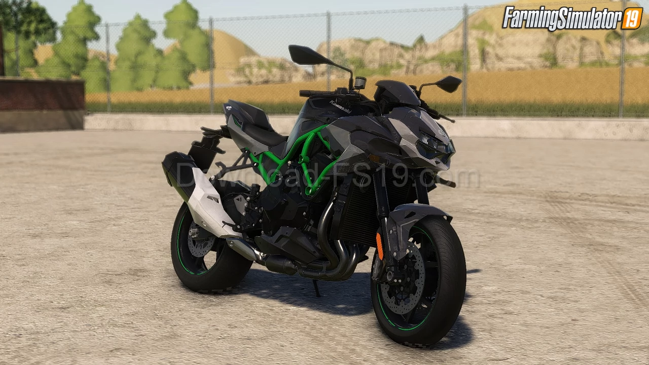 Kawasaki Z H2 2020 Motorcycle v1.0 for FS19