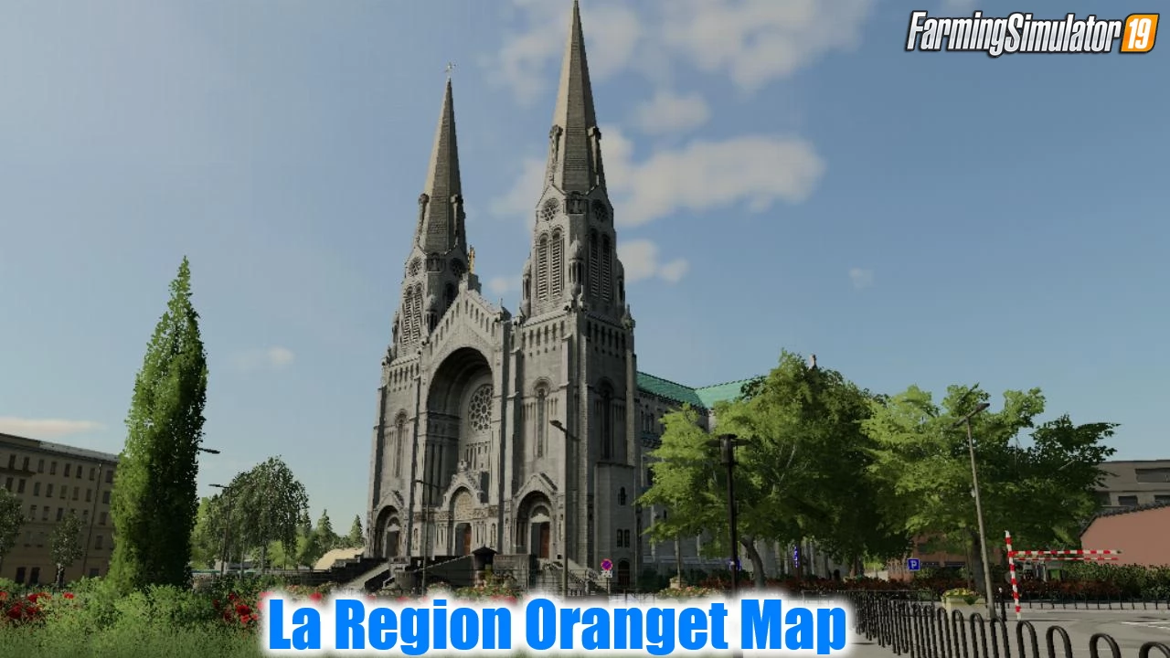 La Region Oranget Map v1.0 for FS19