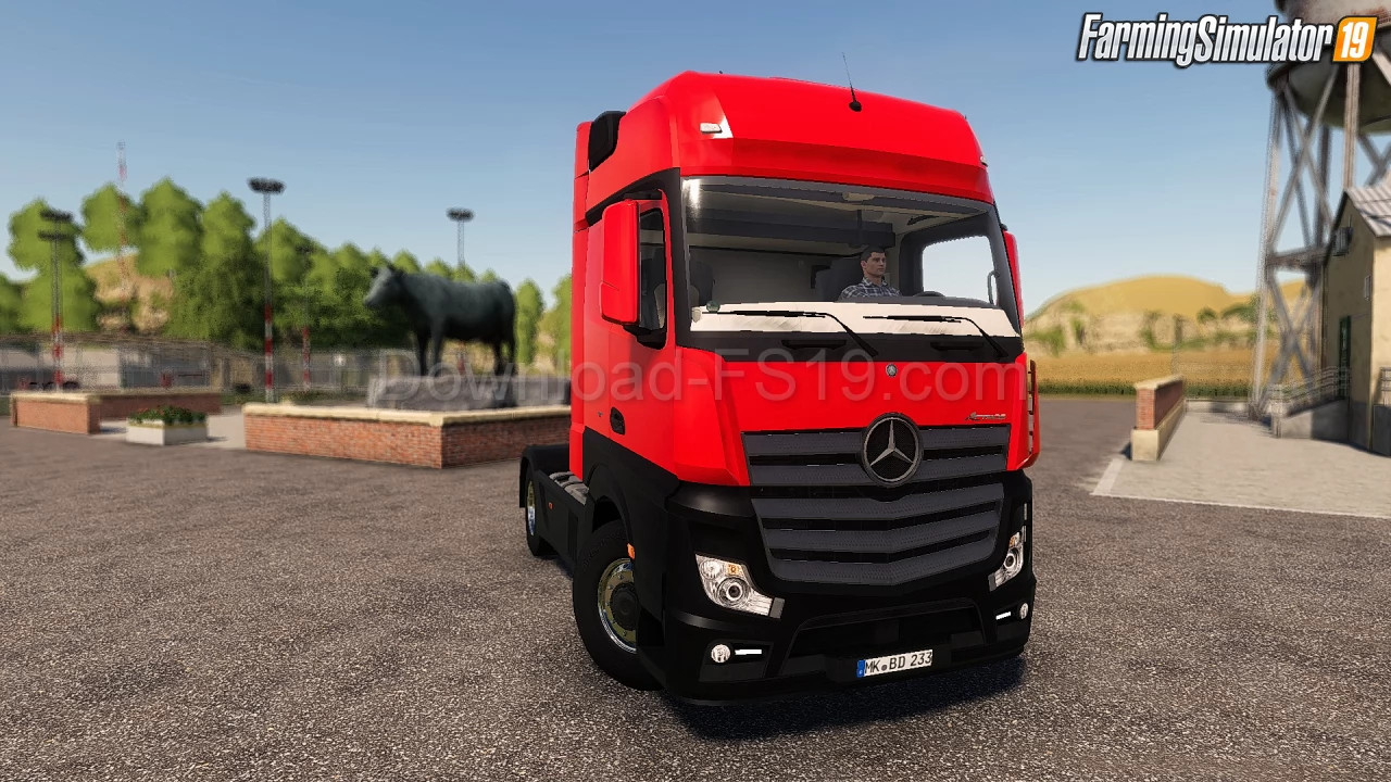 Mercedes-Benz Actros MP4 v1.0 for FS19