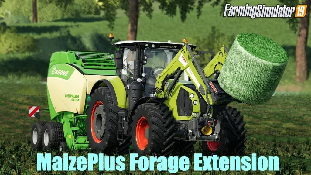 MaizePlus Forage Extension v1.4 for FS19
