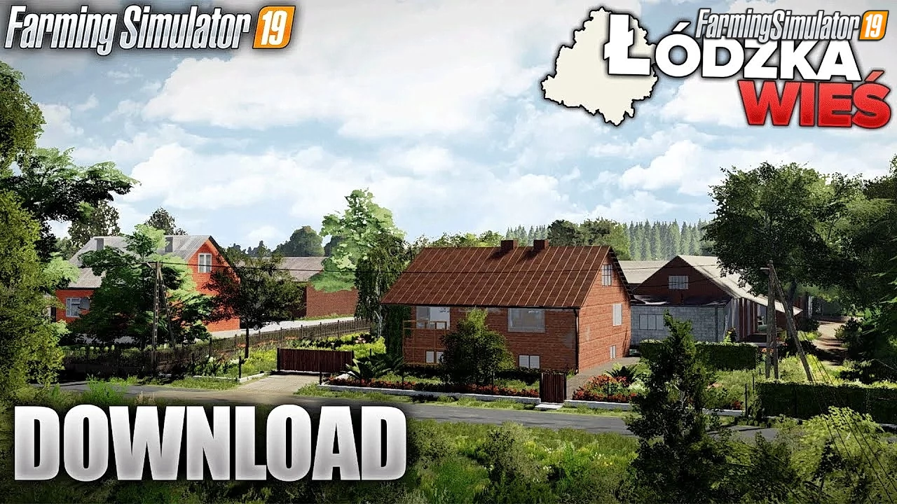 Lodzka Wies Map v1.0.0.1 for FS19