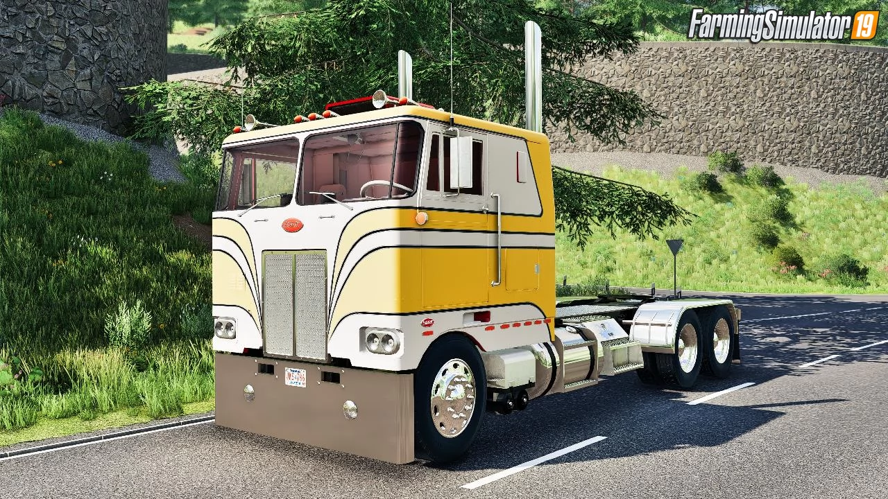 Peterbilt T352 Cabover Truck v1.0 for FS19