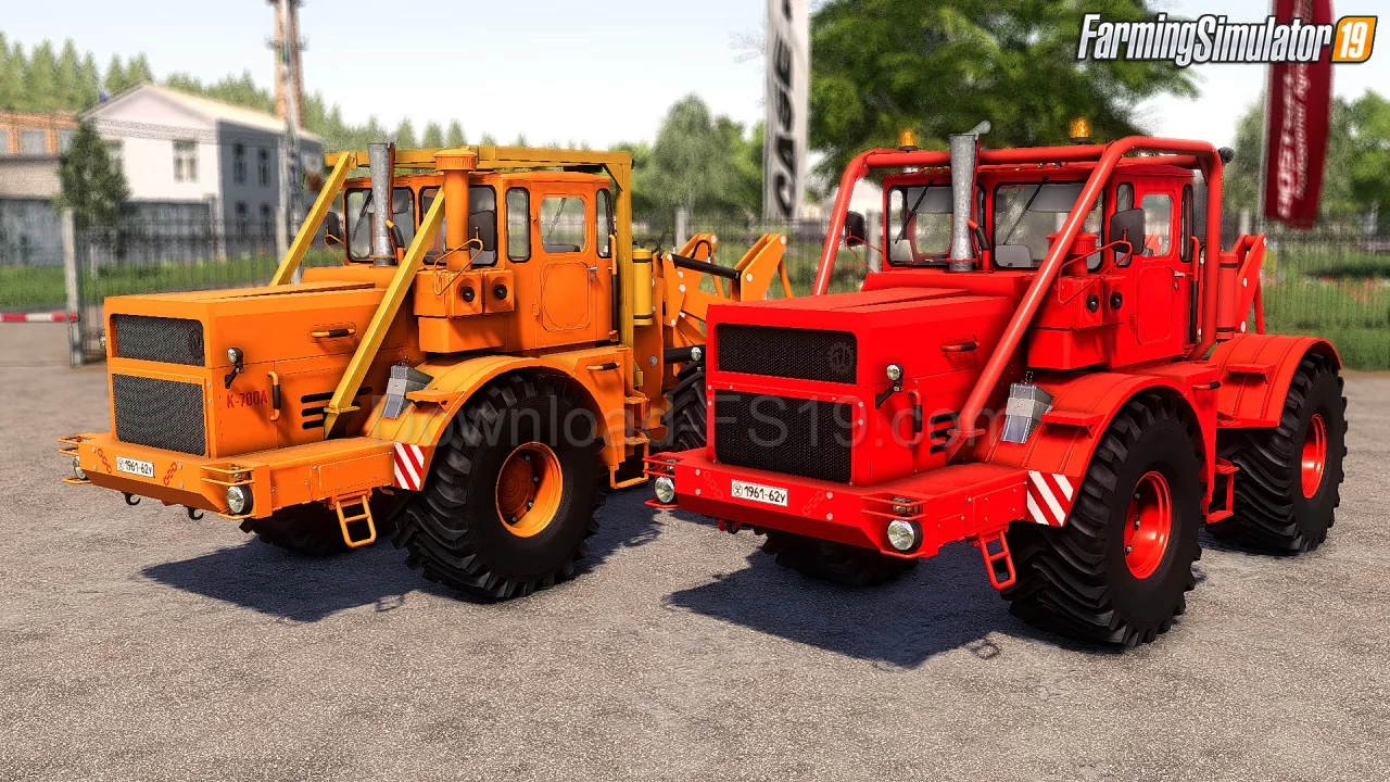 Kirovets K-700A PKU Tractor v0.9.3 for FS19