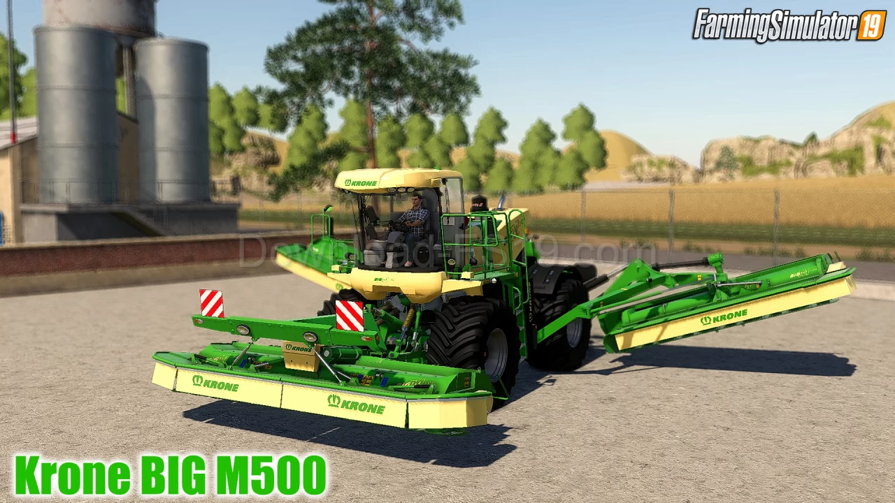 Krone BIG M500 v1.0.0.3 by MyGameSteam for FS19