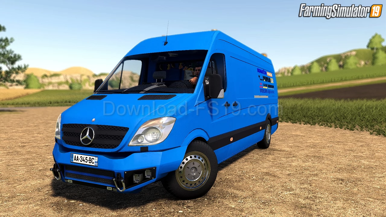 Mercedes-Benz Sprinter Service Vehicle v1.0 for FS19