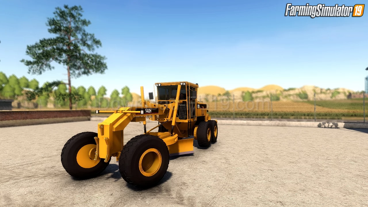 Caterpillar 140H Grader v1.0 for FS19