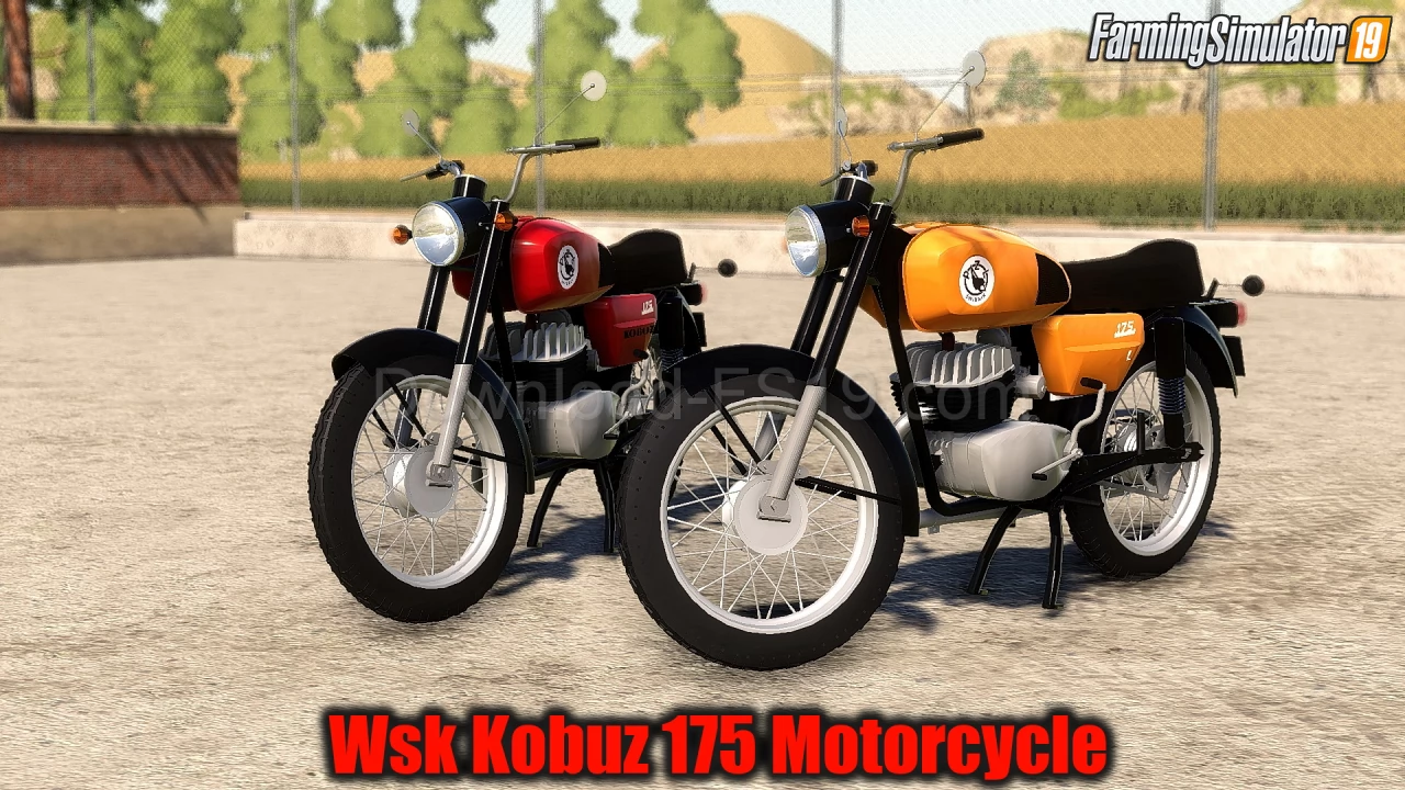 Wsk Kobuz 175 Motorcycle v1.0 for FS19