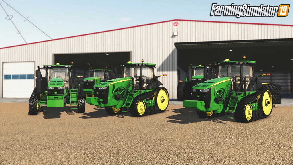 John Deere 8RT US Series Tractor v1.0.0.1 for FS19