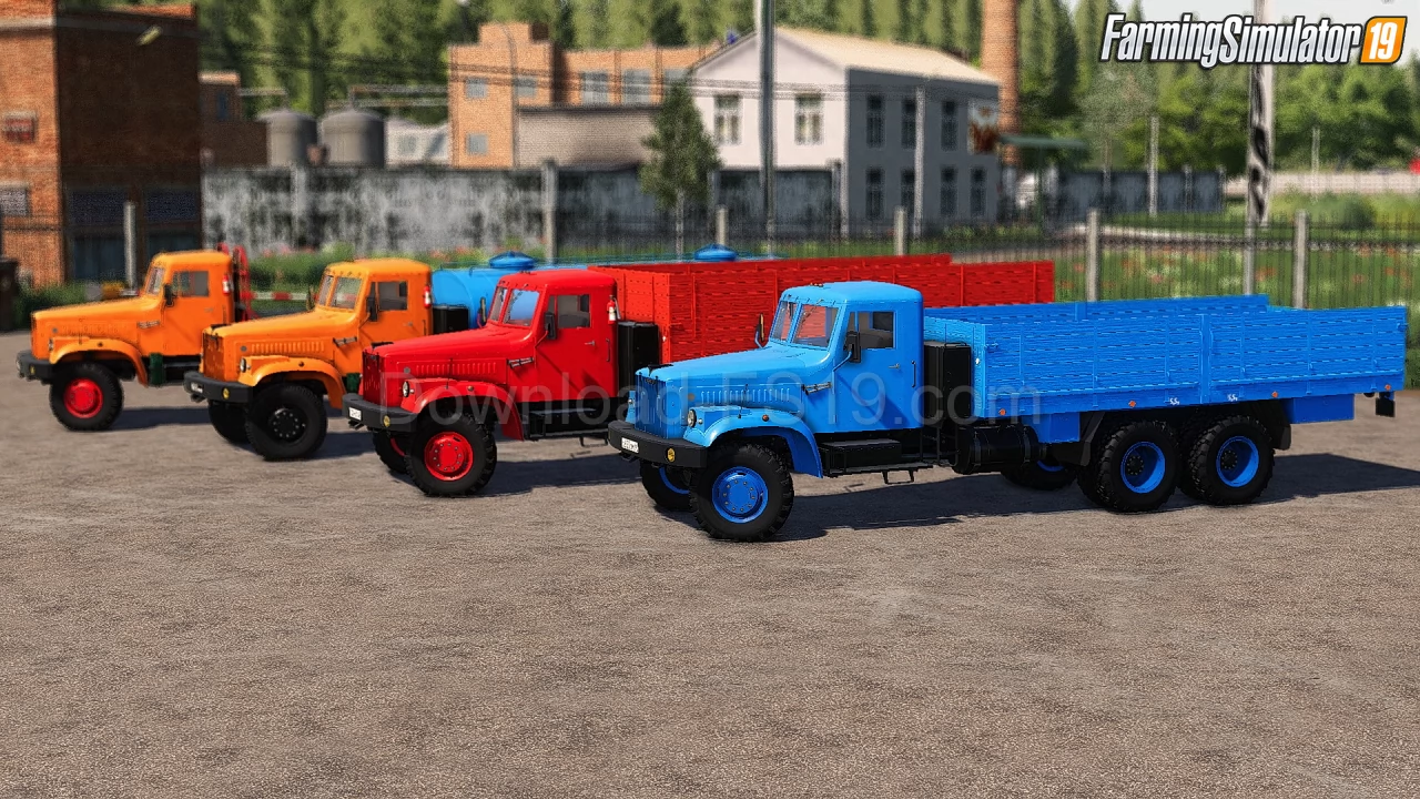 KrAZ-257 Truck + Modules v1.2 for FS19