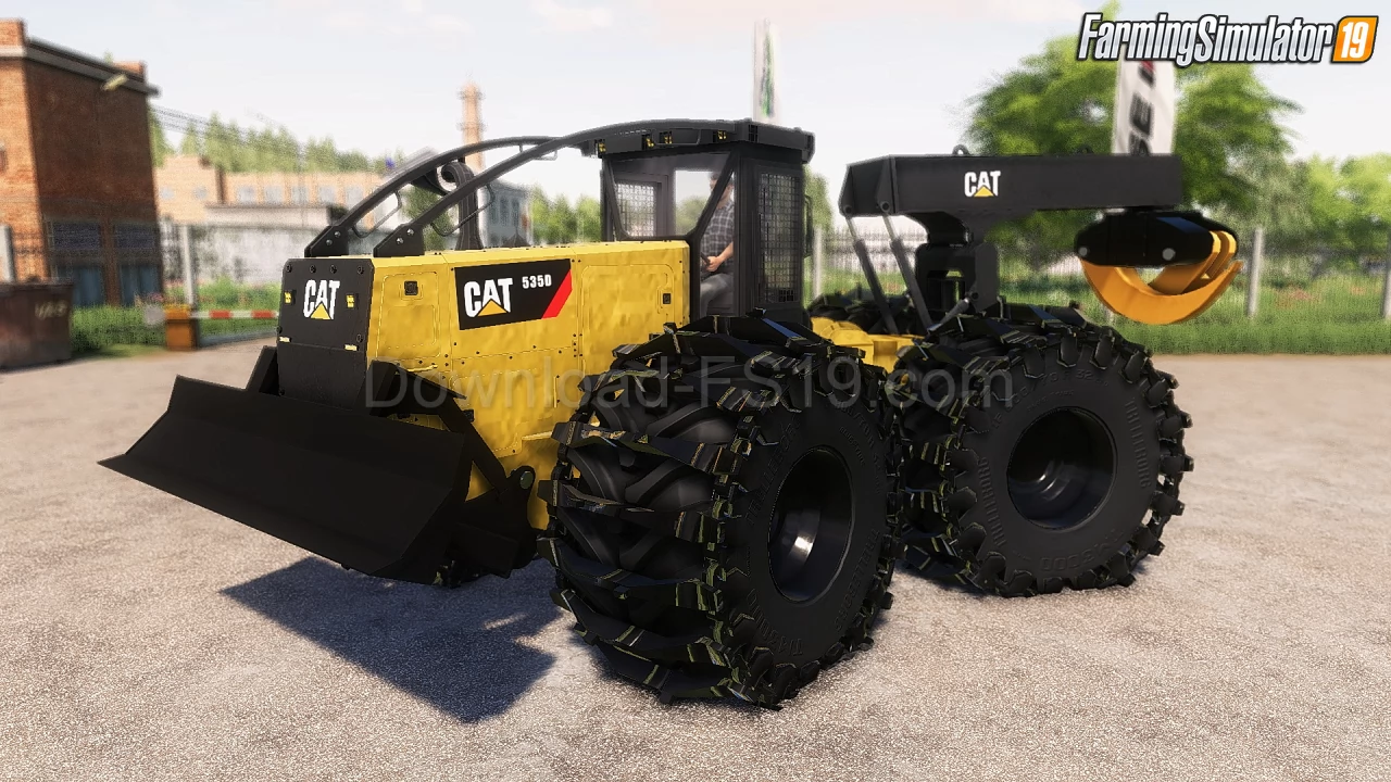 CAT 535D Grapple Skidder v1.0.1 for FS19