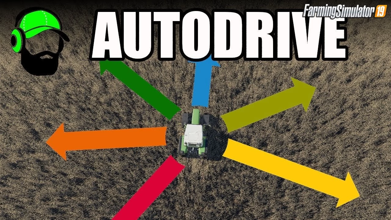 AutoDrive Script Mod v1.1.1.8 by Stephan-S for FS19