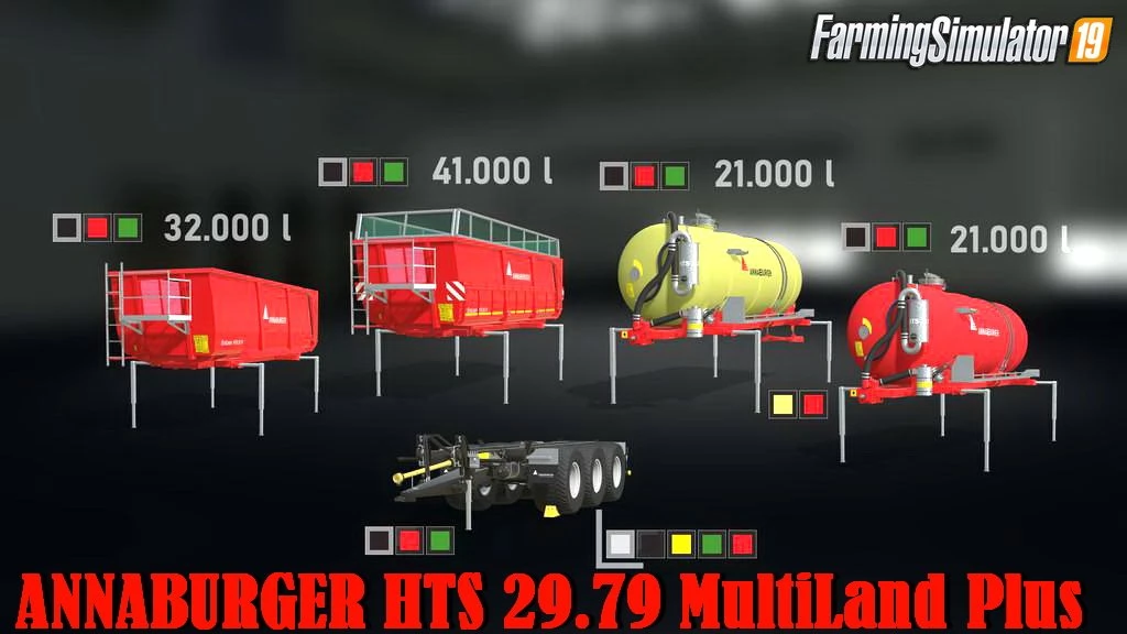 AnnaBurger HTS 29.79 MultiLand Plus v1.1 for FS19