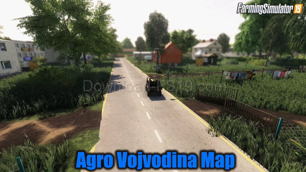 Agro Vojvodina Map (PG-Ratar) v1.0 for FS19