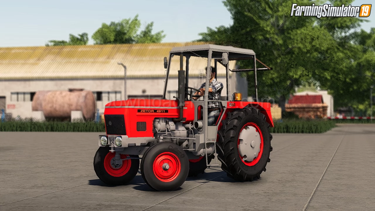Zetor 4911 w CAB Tractor v1.0 for FS19