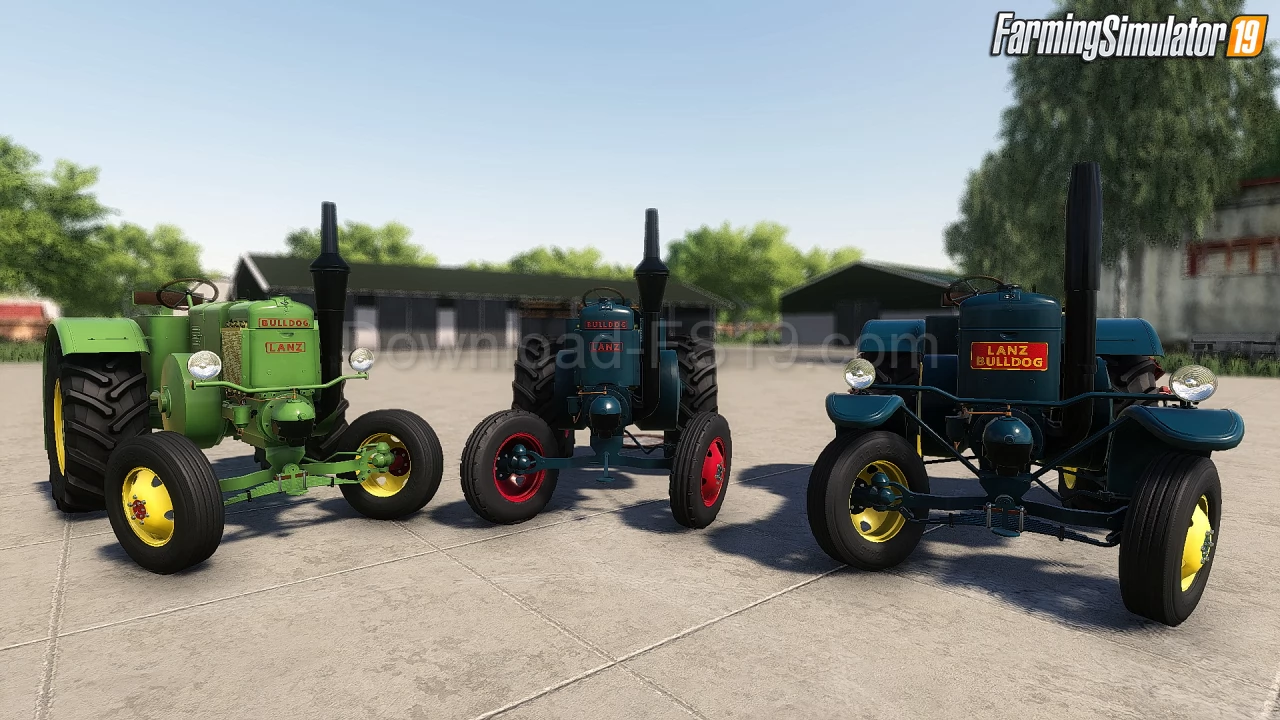 Lanz Bulldog HR8 Series Tractor v1.0 for FS19