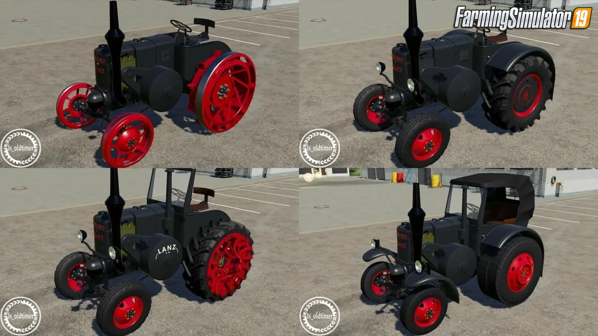 Lanz Bulldog HR8 Series Tractor v1.0 for FS19