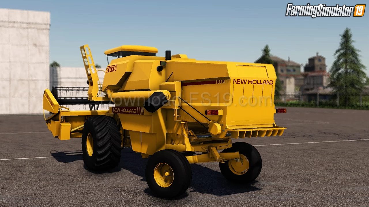 New Holland Clayson 8070 Combine v2.0 for FS19