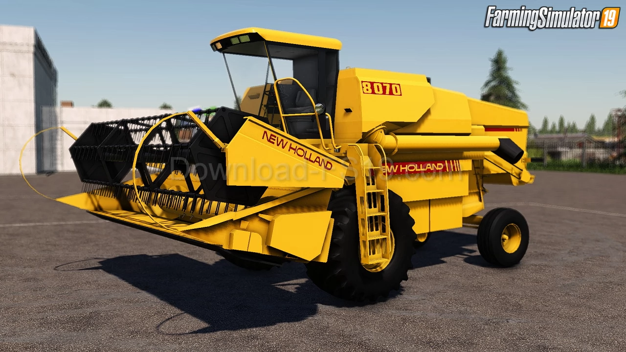 New Holland Clayson 8070 Combine v2.0 for FS19