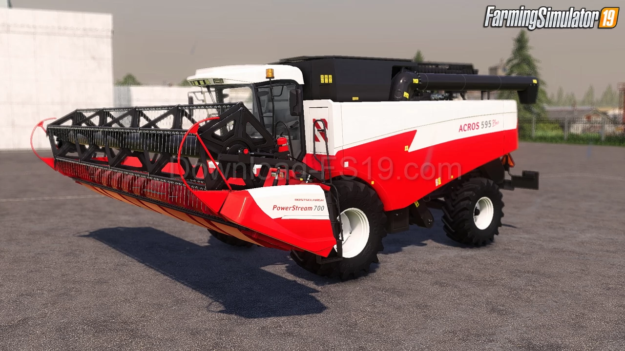 Rostselmash Acros 595 Harvester v1.3 for FS19
