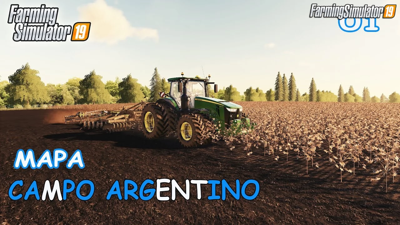 Campo Argentino Map v2.0 for FS19