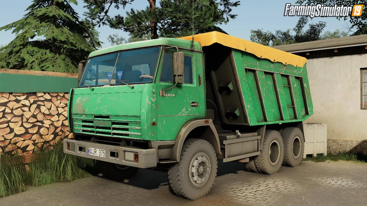 KamAZ 53212 Dump Truck v1.0 for FS19