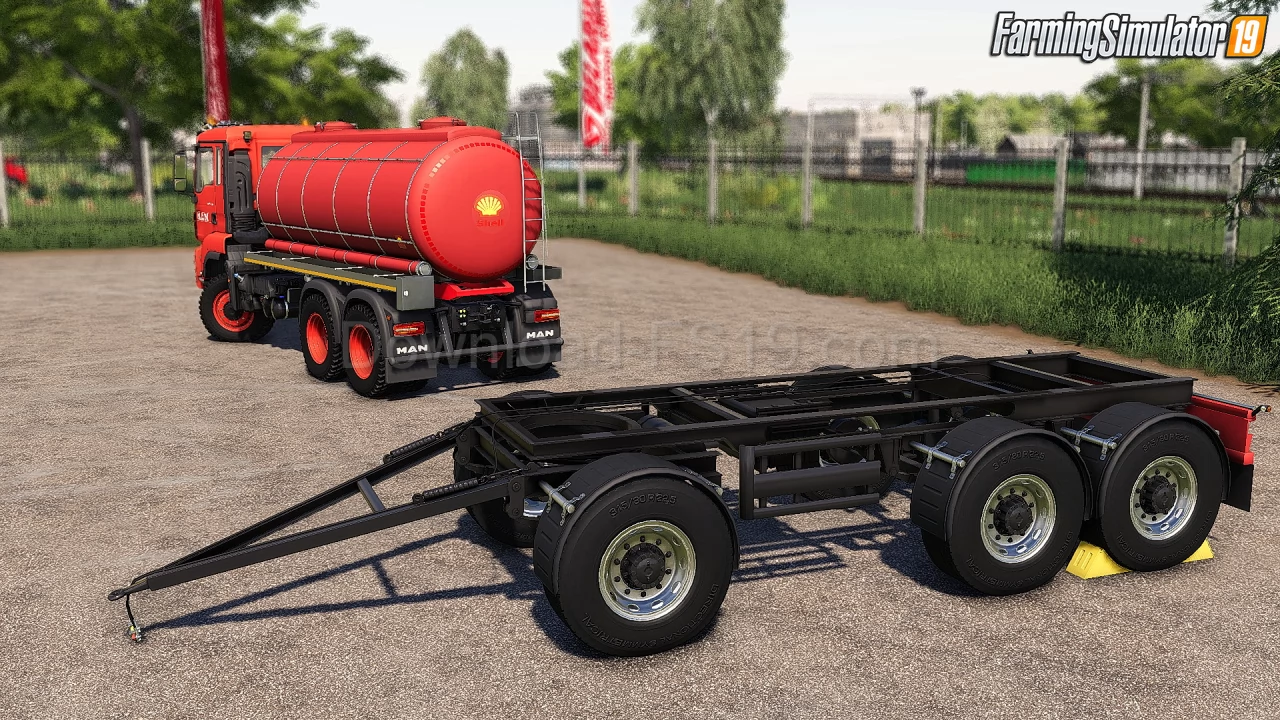 MAN TGS 6X6 Truck + Modules v1.0 for FS19