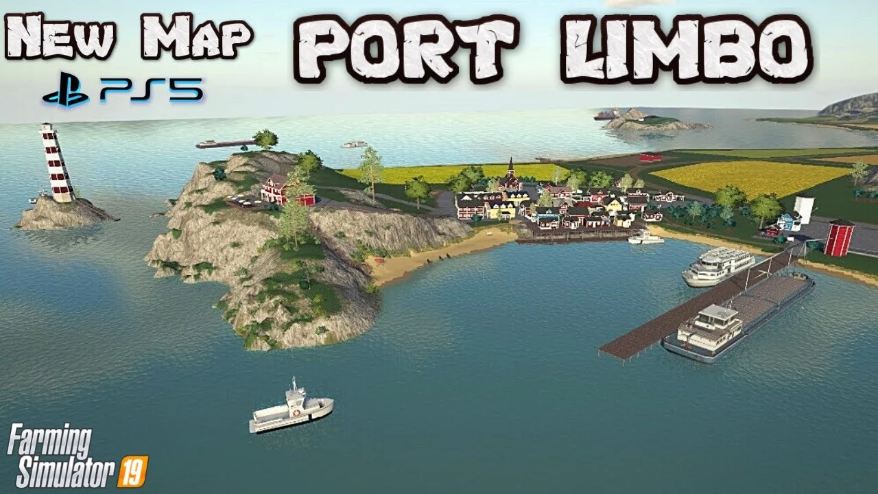 Port Limbo Map v1.2 By OmaTana for FS19