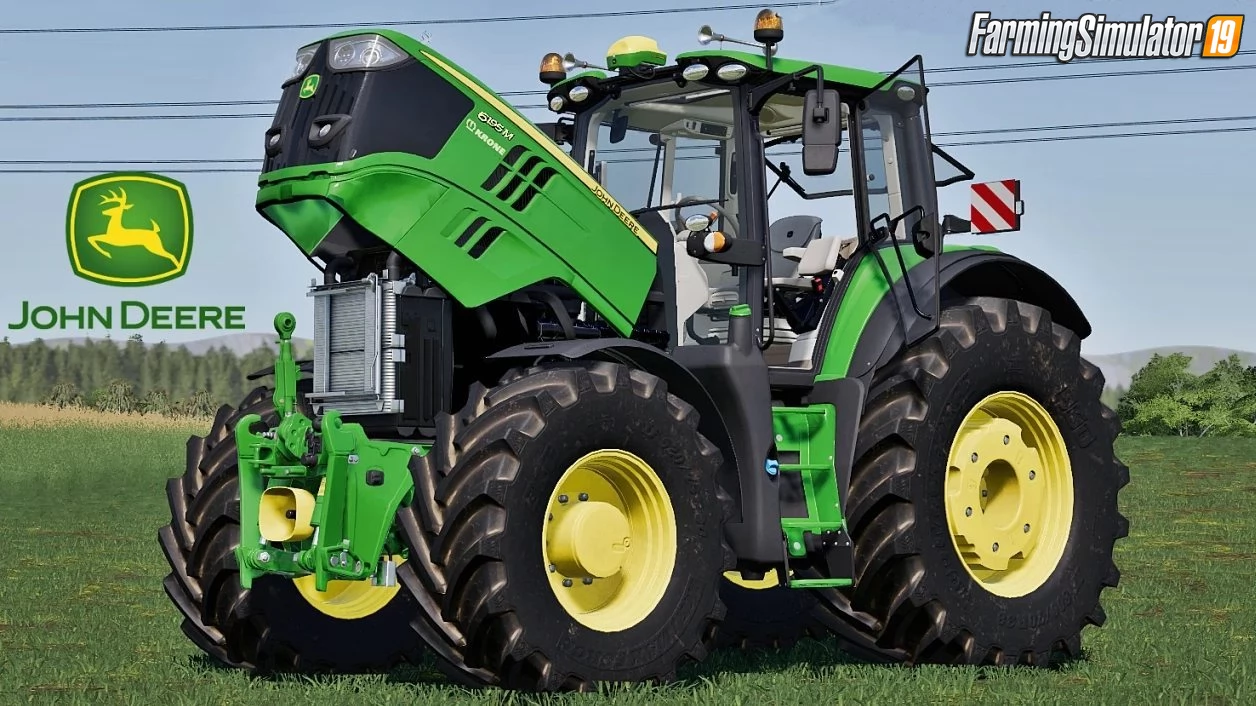 John Deere 6M 2020 Series Tractor v1.0 for FS19