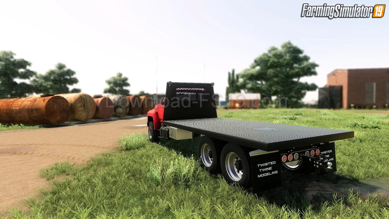 Ford F800 Flatbed/AR Truck v1.0 for FS19
