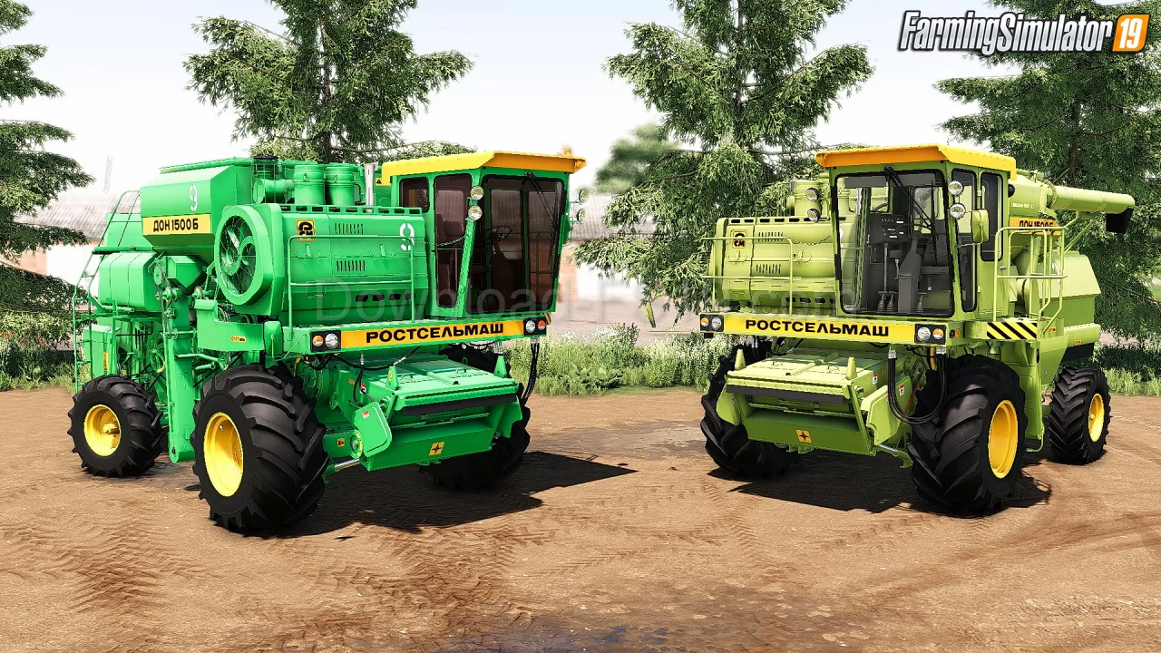 Combine Don 1500B v2.0 for FS19