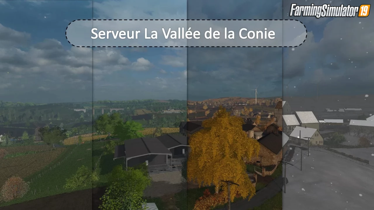 La Vallée de la Conie Map v1.0 for FS19