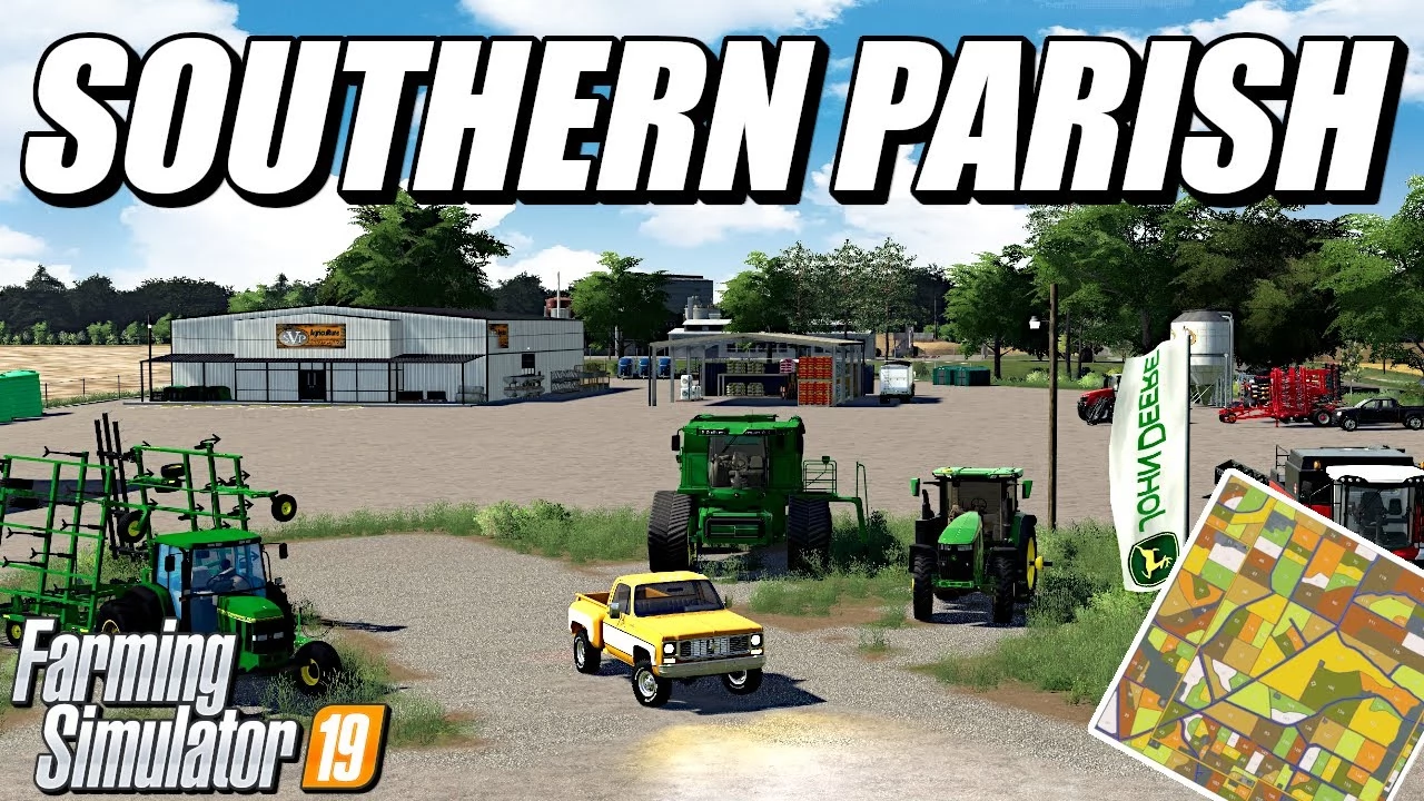 Southern Parish Map v1.2 By CL Mapping for FS19