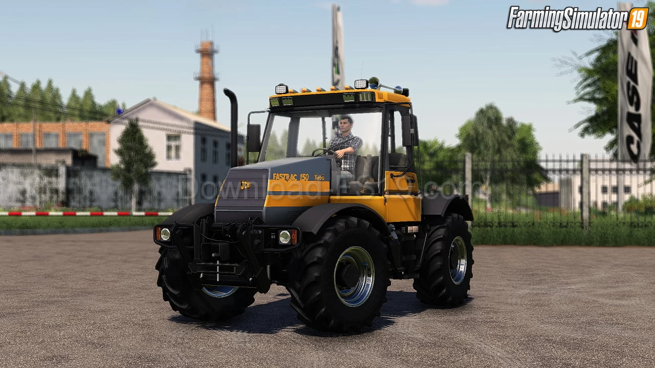JCB Fastrac 150 Tractor v2.0 Edit By Crownzilla for FS19
