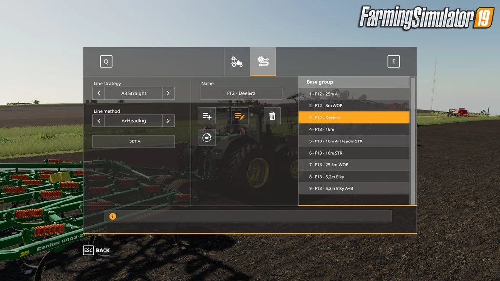 Guidance Steering (GPS Mod) v1.1 By Wopster for FS19