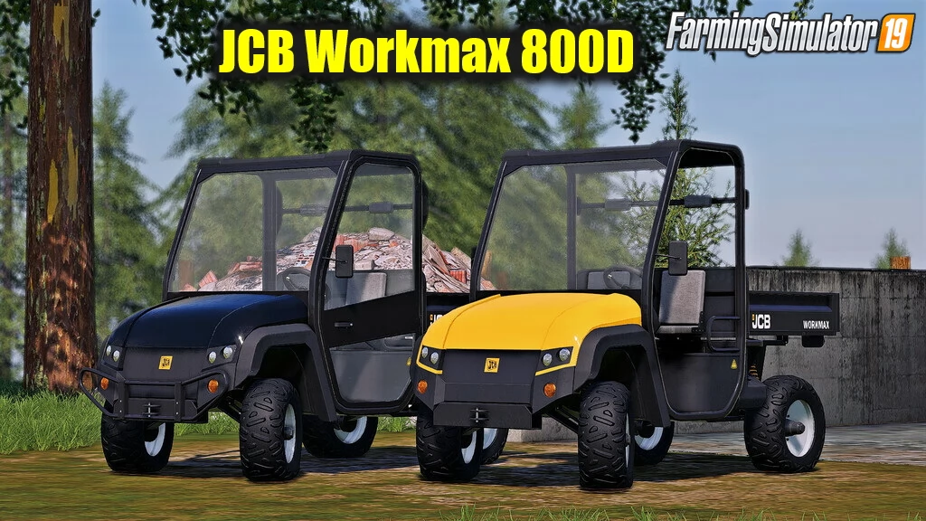 JCB Workmax 800D v2.0 for FS19