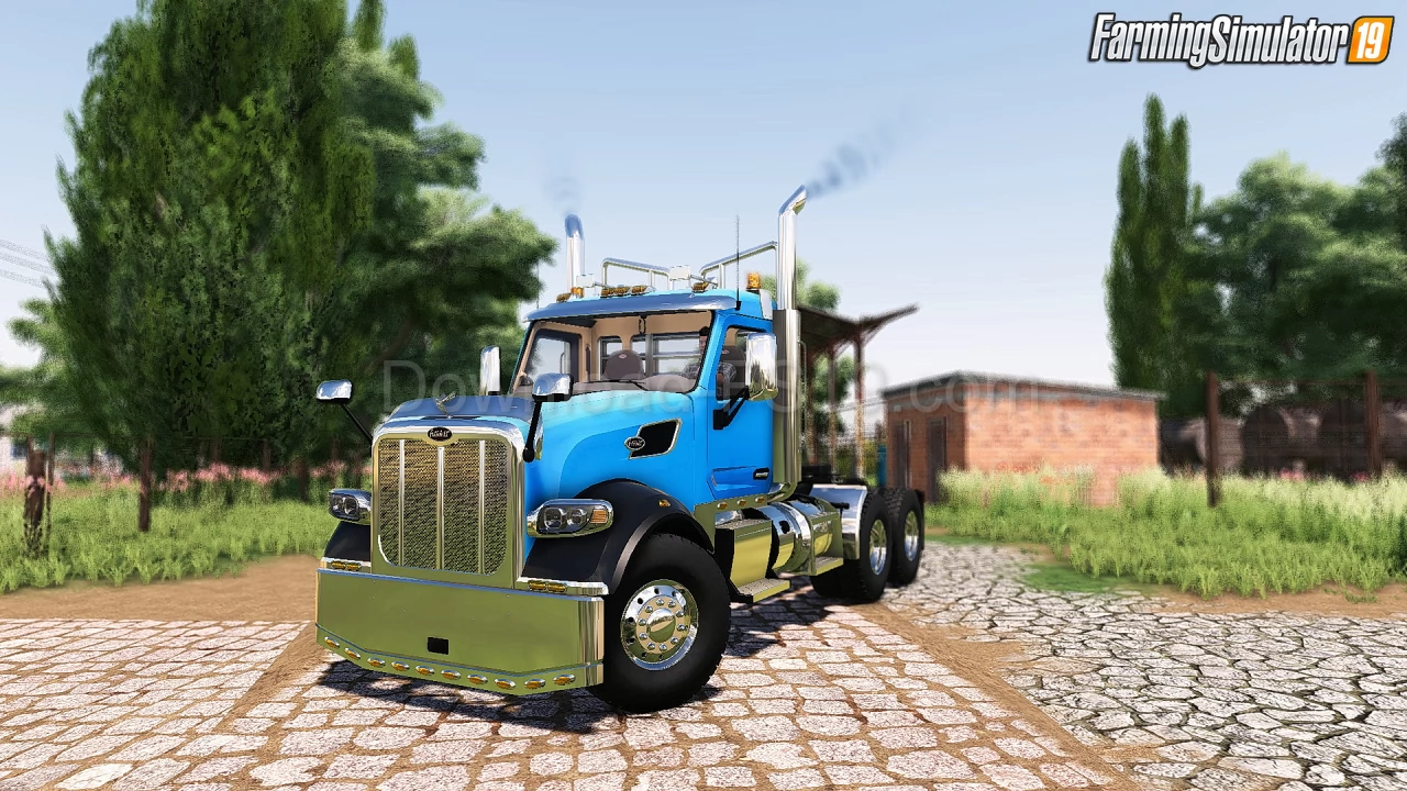 Peterbilt 567 Day Cab Truck v1.0 for FS19