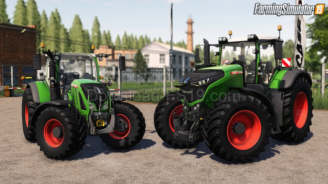 Fendt 1000 Vario Gen4 + 700 Vario Gen6 v1.0 for FS19