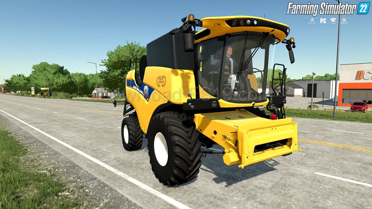 New Holland CX 7.70 Combine v1.0 for FS22