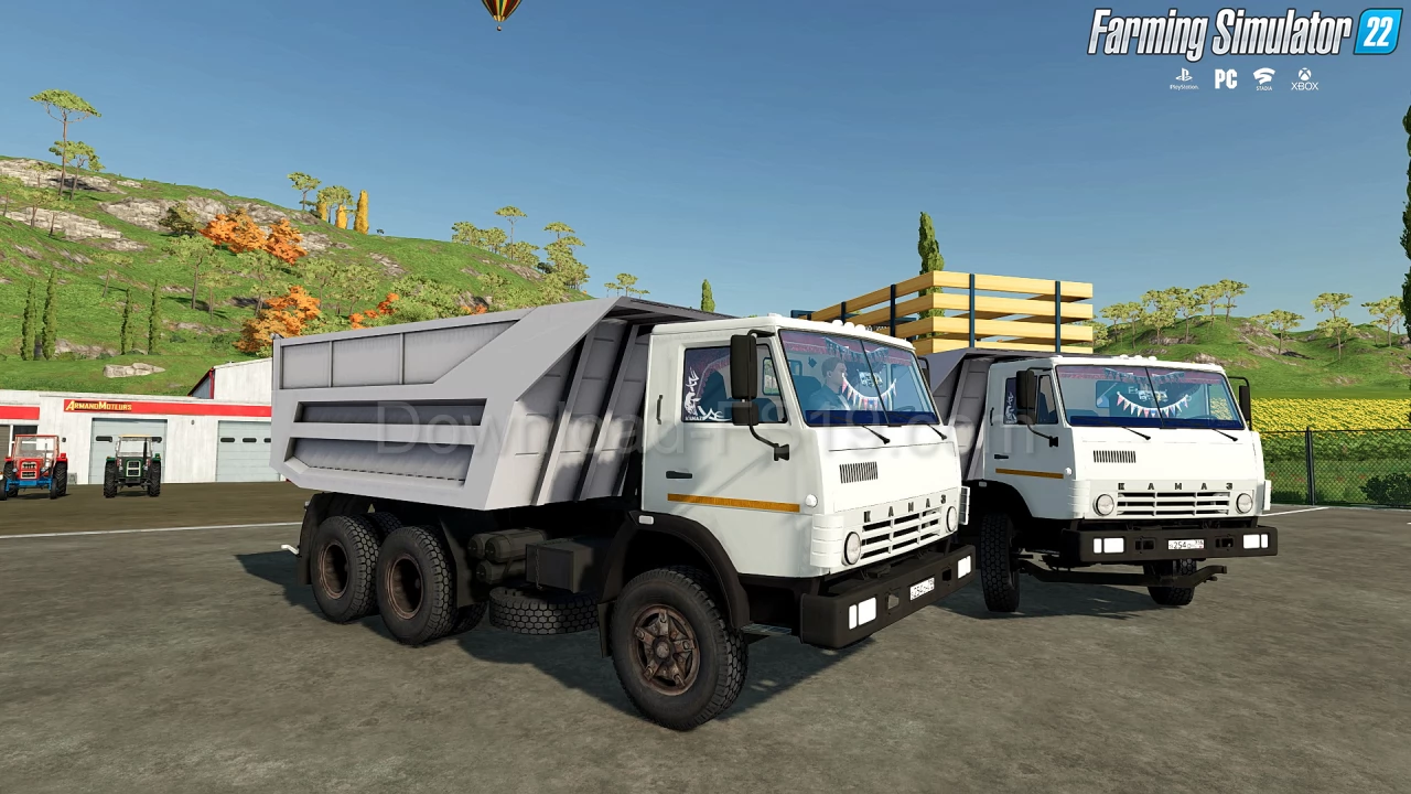 KamAZ-55111 Sovok Truck v1.0 for FS22